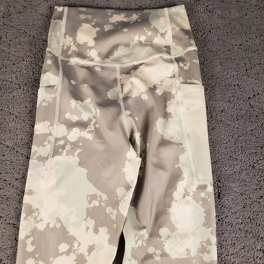 The North Face Legging Pants Womens S Gray Stretch Athleisure Running Jogging - Picture 6 of 7